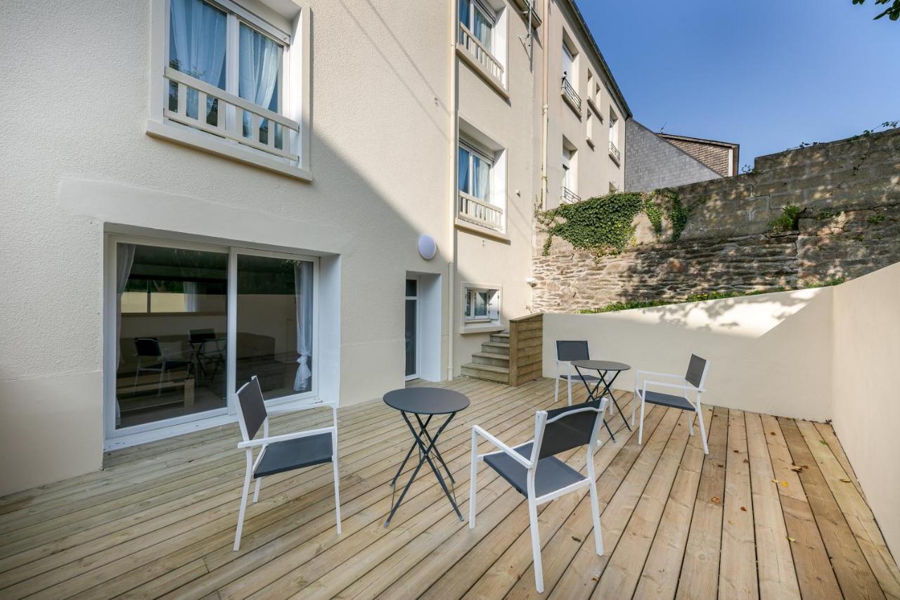 Le Belem : Chambre Spacieuse Avec Sdb Privative, Cuisine Et Salon Partages, Terrasse, Proche Facs Et Centre Brest Zewnętrze zdjęcie